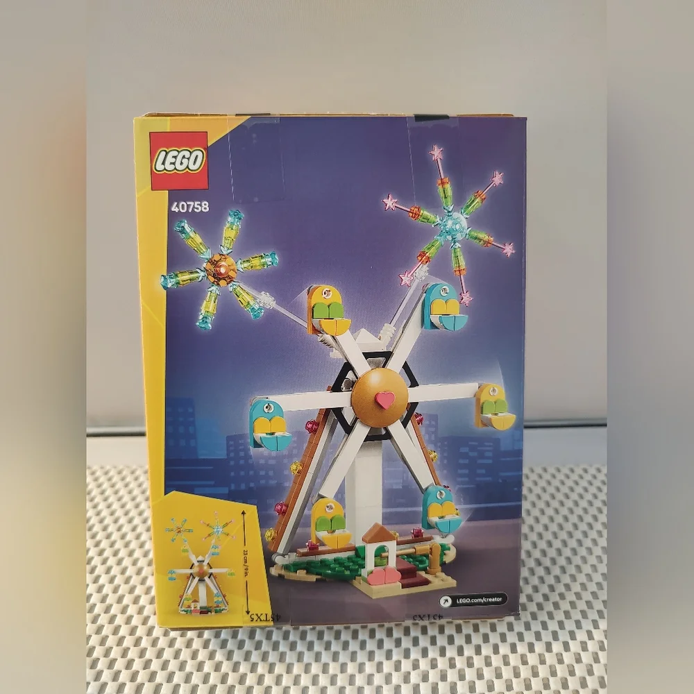 Lego Creator 40758 Celebration: Ferris Wheel with Fireworks NWT Building Toy Set